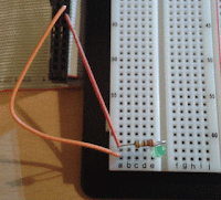 led blinking with raspberry pi
