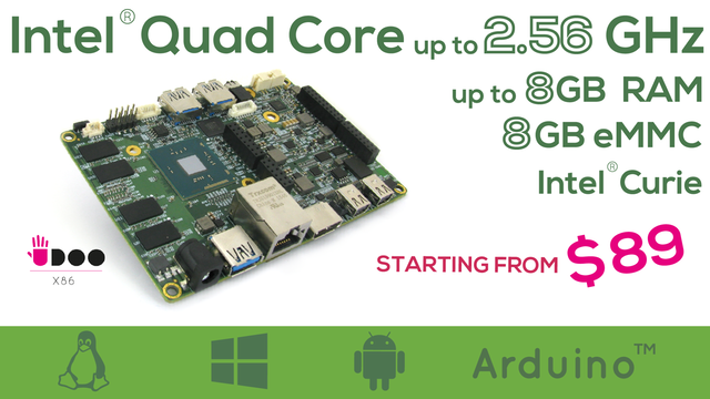 UDOO X86: The Most Powerful Maker Board Ever project video thumbnail
